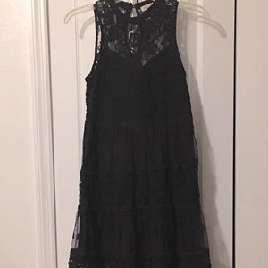 Black lace dress by Rebellion